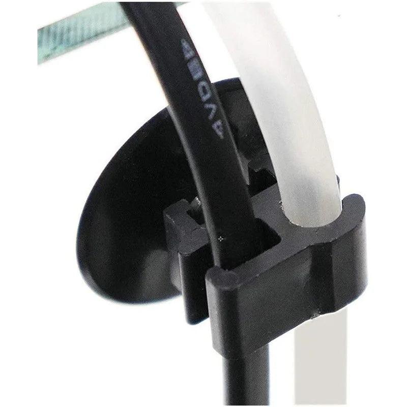 5Pcs Aquarium Suction Cup Clip Fish Tank Oxygen Tube Hose Pump Power Cord Buckle Wire Finisher Suction Cups Aquarium Accessories - New House Pets