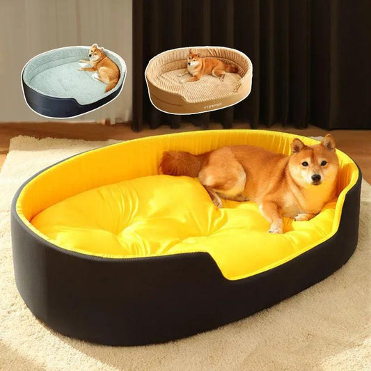 Pet Dog Bed Four Seasons Universal Big Size Extra Large Dogs House Sofa Kennel Soft Pet Dog Cat Warm Bed S-XXL Pet Accessories - New House Pets