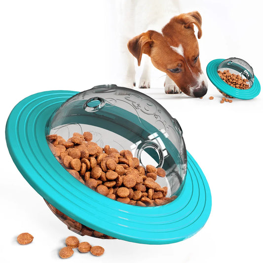 Dog Planet Treat Toy For Small Large Dogs Cat Food Dispensing Funny Interactive Training Toy Puppy Slow Feed Pet Improve IQ - New House Pets