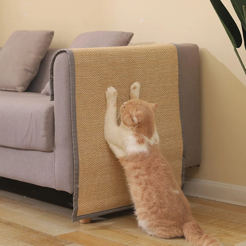 Anti Cat Scratch Sofa Protection Artifact Cat Scratch Board Pad Cat Paws Sharpen Mats Send Nail Fixed Cat Toys - New House Pets