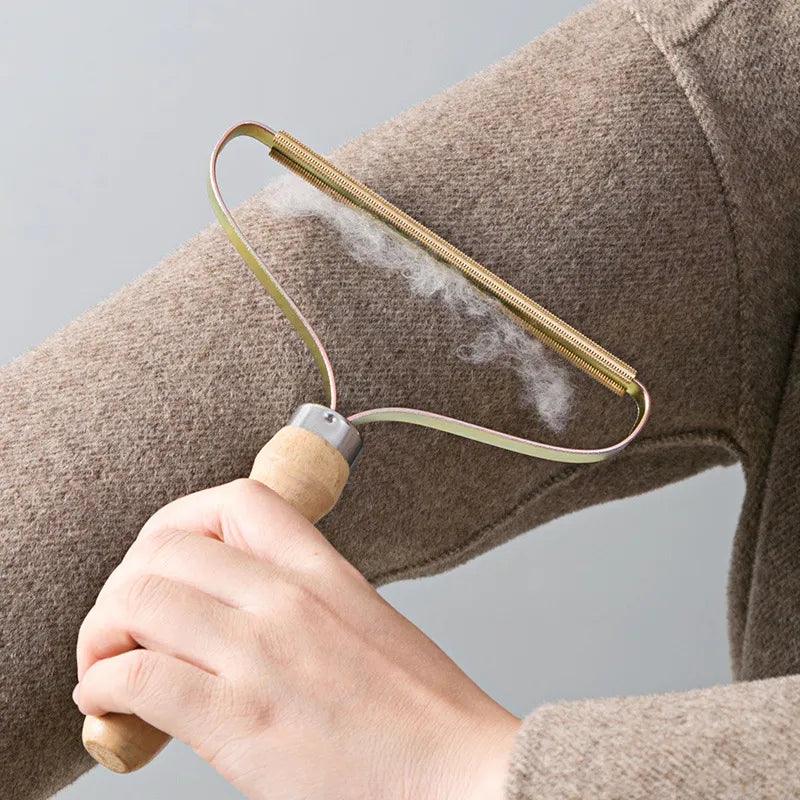Portable Lint Remover Pet Hair Remover Brush Manual Lint Roller Sofa Clothes Cleaning Lint Brush Fuzz Fabric Shaver Brush Tool - New House Pets