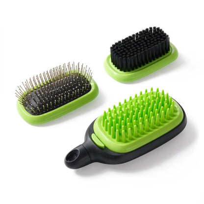 Mewoofun Hair Removal Comb for Dogs Dematting Deshedding Brush Grooming Tool For Matted Long Hair Curly Pet Massage Brush - New House Pets