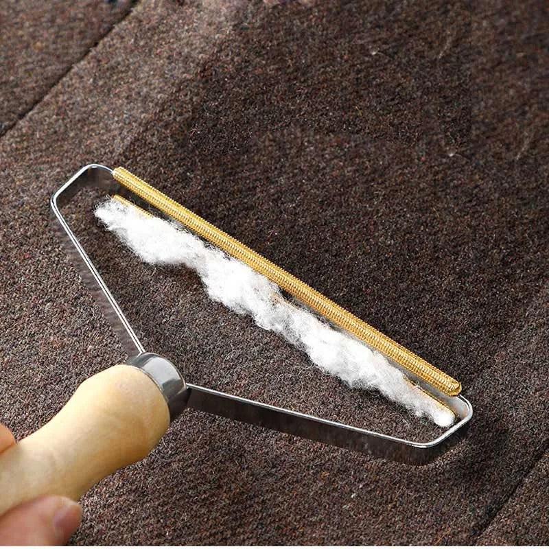 Portable Lint Remover Pet Hair Remover Brush Manual Lint Roller Sofa Clothes Cleaning Lint Brush Fuzz Fabric Shaver Brush Tool - New House Pets