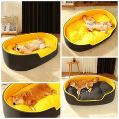 Pet Dog Bed Four Seasons Universal Big Size Extra Large Dogs House Sofa Kennel Soft Pet Dog Cat Warm Bed S-XXL Pet Accessories - New House Pets