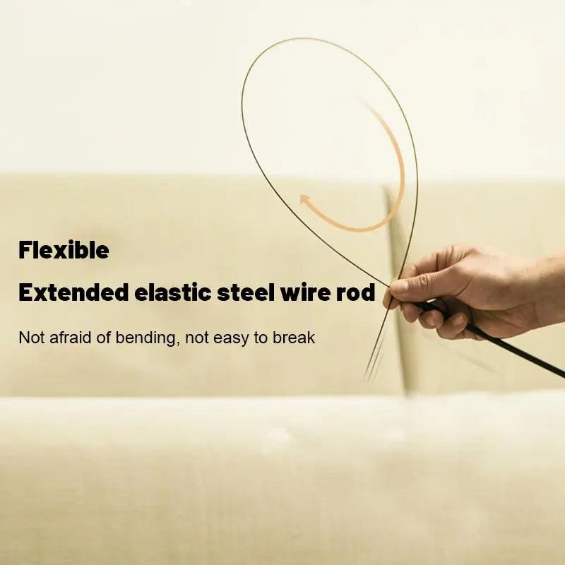 Upgraded Epoxy Sucker Steel Wire Long Rod Feather Cat Teasing Stick Cat Self Hi No Harmful Ingredients - New House Pets