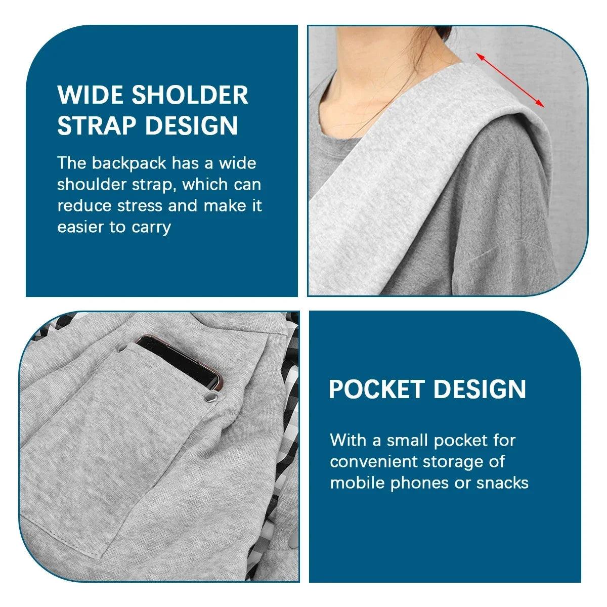 Pet Carrier Bag Portable Travel Single Shoulder Sling Handbag Suitable for Small Pet for Outdoor Travel - New House Pets