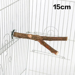 1pcs 15/20/30cm Birds Accessories Bird Cage Sticks Wooden Stuff Stand Tree Branch Perches Asesorips Para Aves Vogel Stokjes - New House Pets