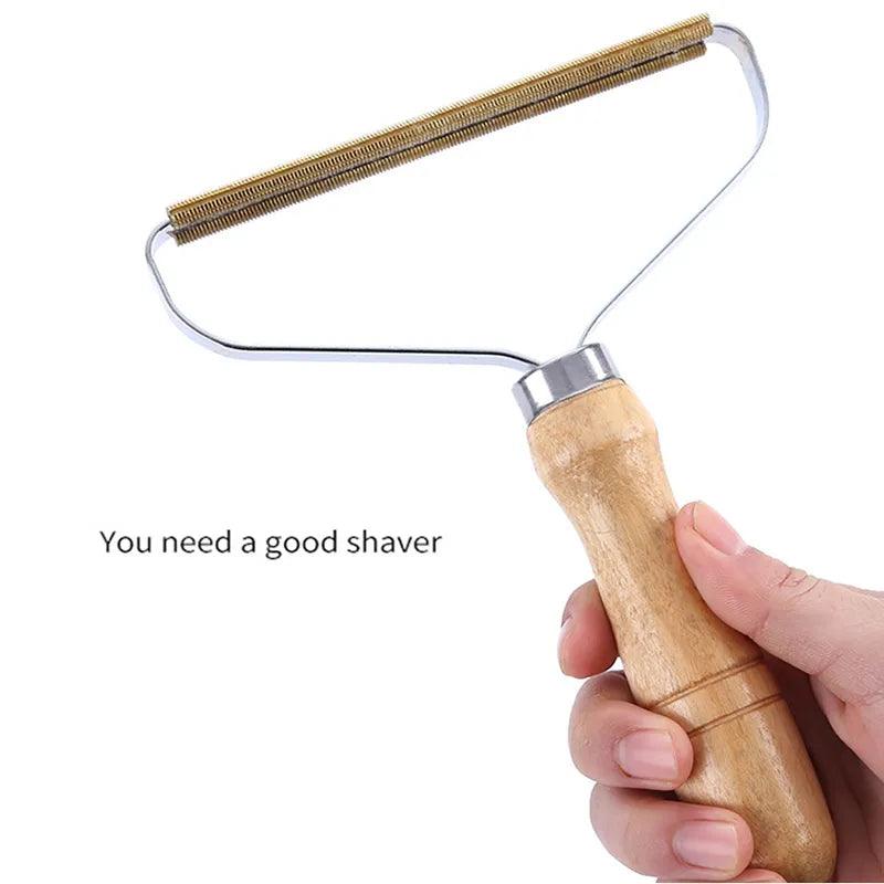 Portable Lint Remover Pet Hair Remover Brush Manual Lint Roller Sofa Clothes Cleaning Lint Brush Fuzz Fabric Shaver Brush Tool - New House Pets