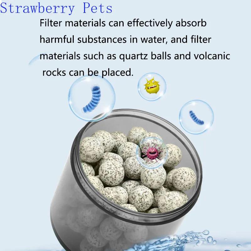 New Aquarium Filter for Aquarium Fish Tank Air Pump Skimmer Biochemical Sponge Filter Aquarium Bio Filters Filtro Aquario - New House Pets