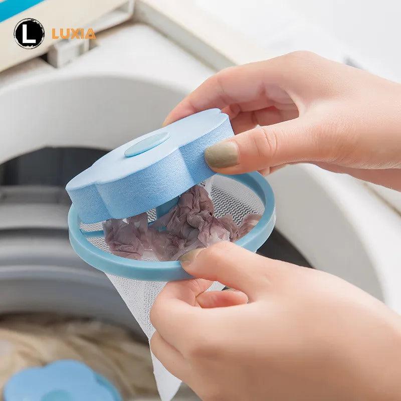 Laundry Ball Floating Pet Fur Lint Hair Catcher Clothes Cleaning Ball Laundry Hair Removal Cleaning Mesh Bag For Washing Machine - New House Pets
