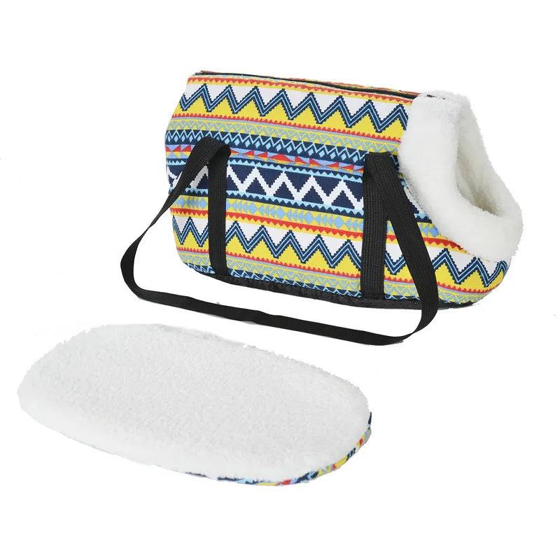 Classic Pet Carrier For Small Dogs Cozy Soft Puppy Cat Dog Bags Backpack Outdoor Travel Pet Sling Bag Chihuahua Pug Pet Supplies - New House Pets