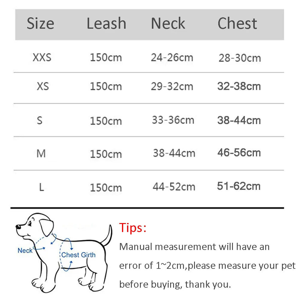 Dog Harness Leash Set for Small Dogs Adjustable Puppy Cat Harness Vest French Bulldog Chihuahua Pug Outdoor Walking Lead Leash - New House Pets