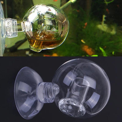 Diffuse Glass CO2 Drop Checker Aquarium Hang On CO2 Monitor Sensor Detector Indicator For Fish Tank Aquatic Planted Tank Test PH - New House Pets