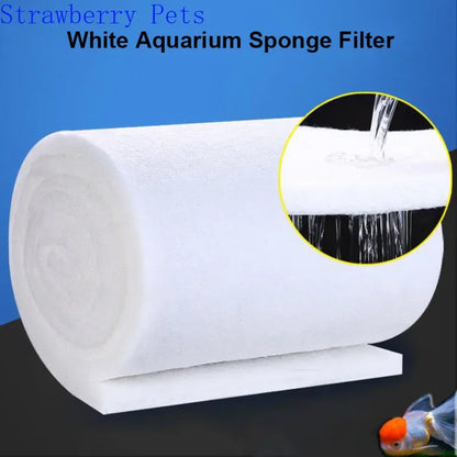 Aquarium Filter Super Thick Biochemical Filter Cotton Sponge for Aquarium Fish Tank Bio Cotton Foam Skimmer - New House Pets