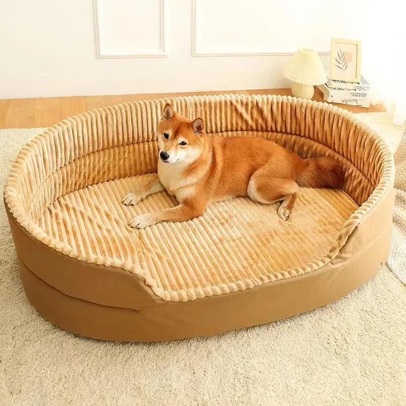 Pet Dog Bed Four Seasons Universal Big Size Extra Large Dogs House Sofa Kennel Soft Pet Dog Cat Warm Bed S-XXL Pet Accessories - New House Pets