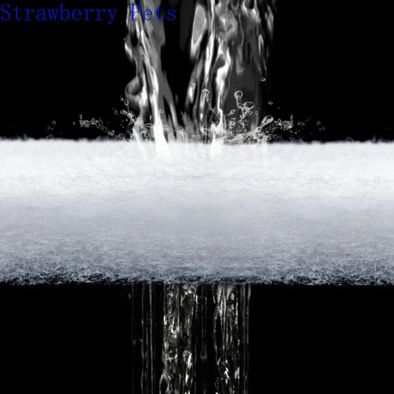 Aquarium Filter Super Thick Biochemical Filter Cotton Sponge for Aquarium Fish Tank Bio Cotton Foam Skimmer - New House Pets