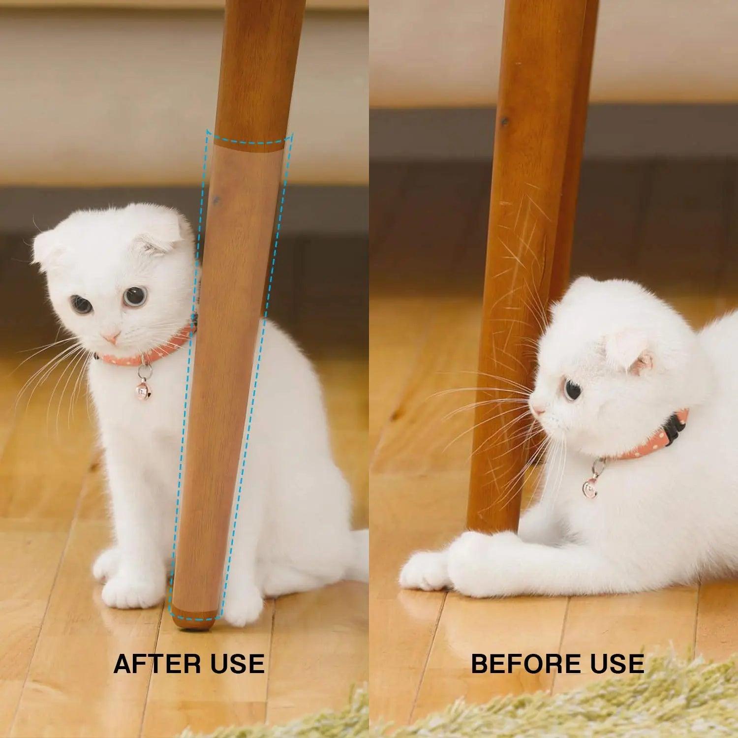 Cat Scratcher Sofa Scraper Tape Scratching Post Furniture Protection Couch Guard Protector Cover Deterrent Pad Carpet for Pet - New House Pets