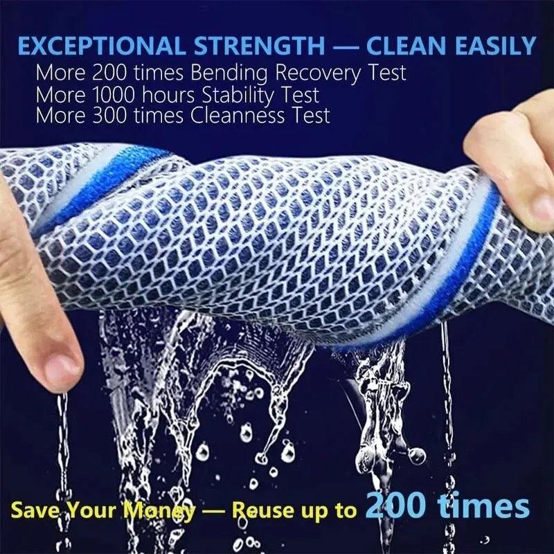 Aquarium 8D Sponge Filter Cotton Denitrifier Accessories Fish Tank Foam Agent Improved 8 Layer Non Gel Filter Pad - New House Pets