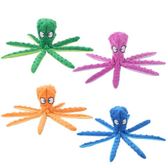 Pet Plush Toy Cat Dog Voice Octopus Shell Puzzle Toy Bite Resistant Interactive Pet Dog Teeth Cleaning Chew Toy Pet Supplies - New House Pets