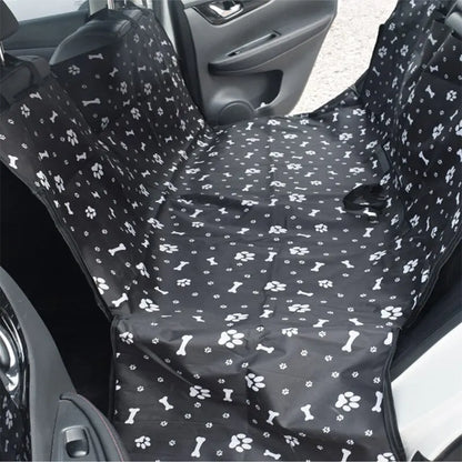 Waterproof Pet Dog Car Seat Cover Protector Printed Pet Dog Scratchproof Car Back Seat Cover Protector Pad with Printing - New House Pets
