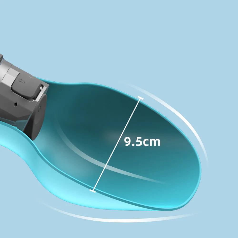 800ml Portable Dog Water Bottle For Small Medium Big Dogs Outdoor Travel Drinking Bowl Puppy Cat Feeder Pet Labrador Accessories - New House Pets