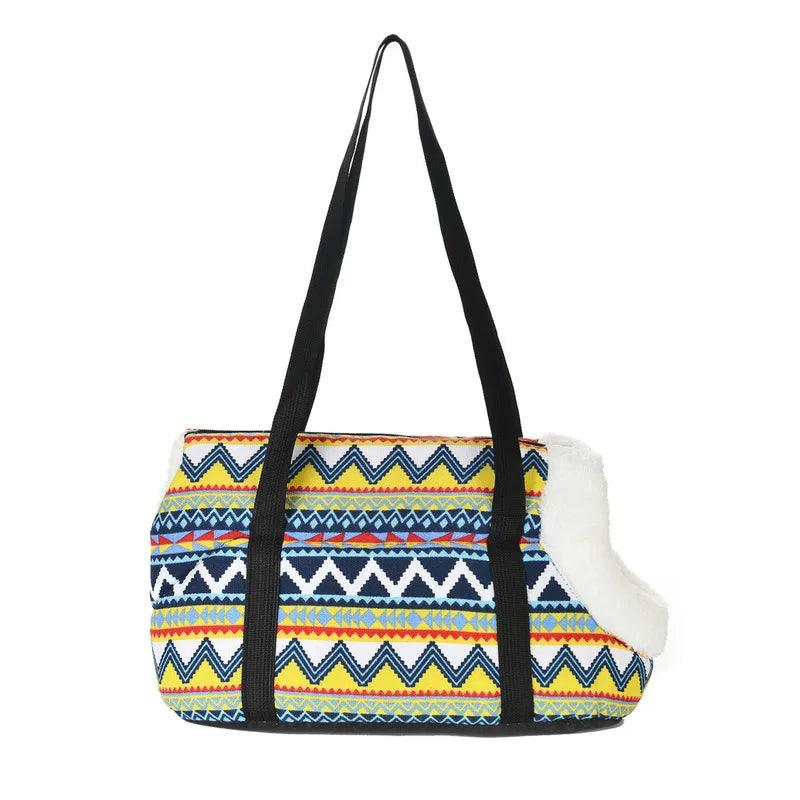 Classic Pet Carrier For Small Dogs Cozy Soft Puppy Cat Dog Bags Backpack Outdoor Travel Pet Sling Bag Chihuahua Pug Pet Supplies - New House Pets