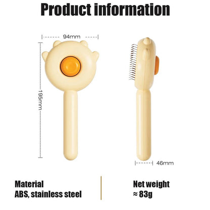 Pet Grooming Needle Brush Magic Massage Comb Hair Remover Pets General Supplies with Pet Nail Clippers For Cat Dog Cleaning Care - New House Pets