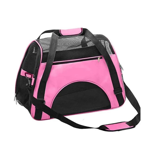 Cat Carrier Soft-Sided Pet Travel Carrier for Cats, Dogs Puppy Comfort Portable Folding Pet Carrier - New House Pets